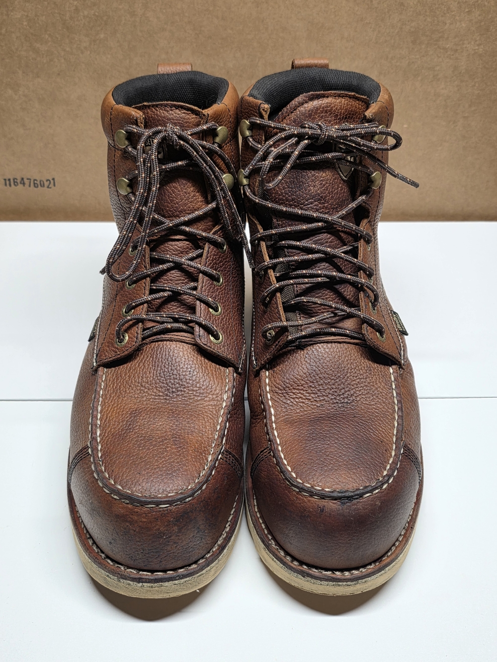 Irish Setter Wingshooter Moc Safety Toe Boots Men's 13 Wide (2E) - Picture 3 of 11